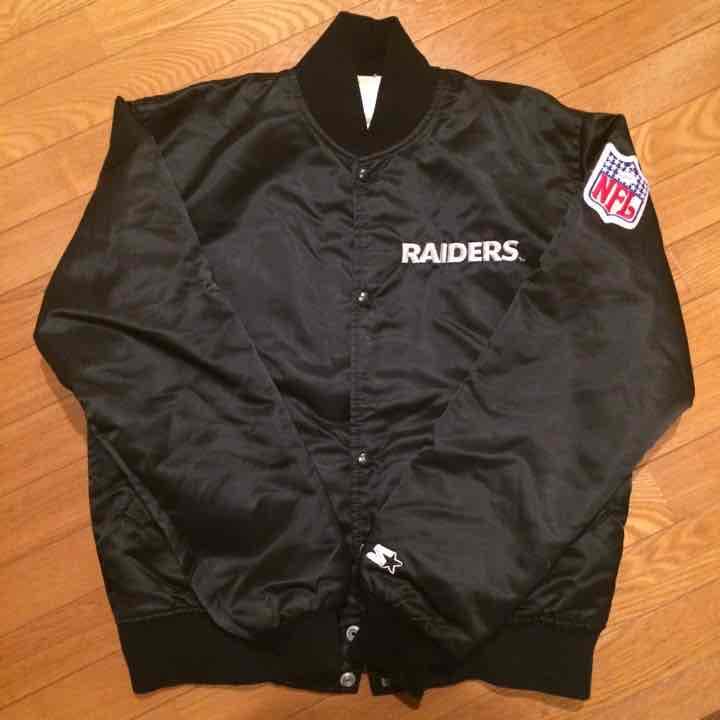 NFL レイダース スタジアムジャケット スタジャン RAIDERS 公式