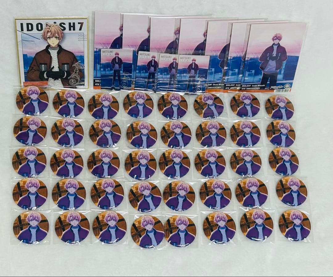 アイナナ CROSSING×US! 缶バッジ ポストカード和泉三月