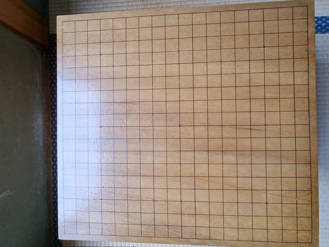 囲碁・碁盤＆碁石セット・最高級骨董品（日本産はまぐり・那智黒・榧素材）