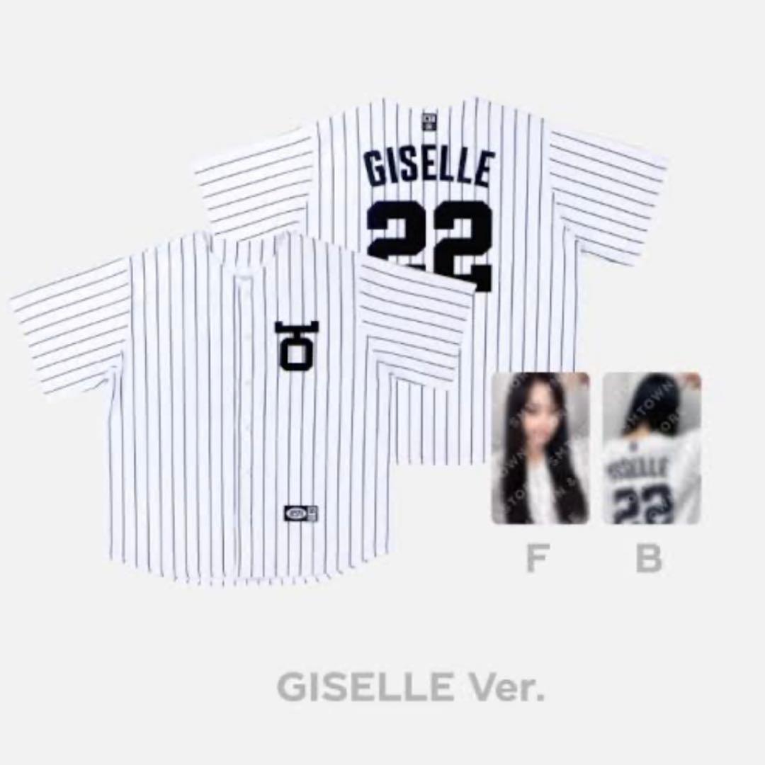 aespa ジゼル betterthings 野球 ユニフォーム ＋トレカセット