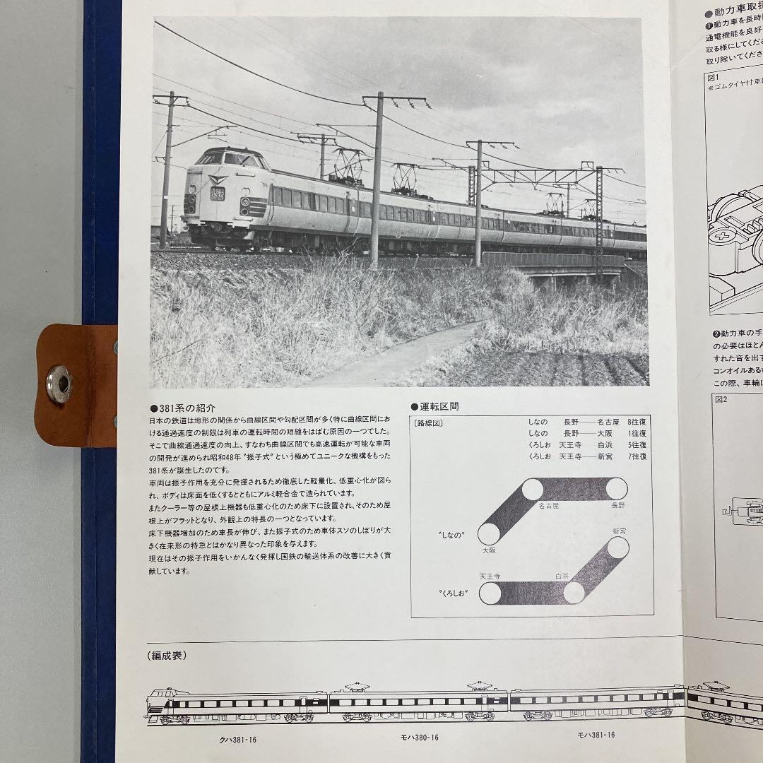 TOMIX Nゲージ　国鉄381系　特急電車　6両セット