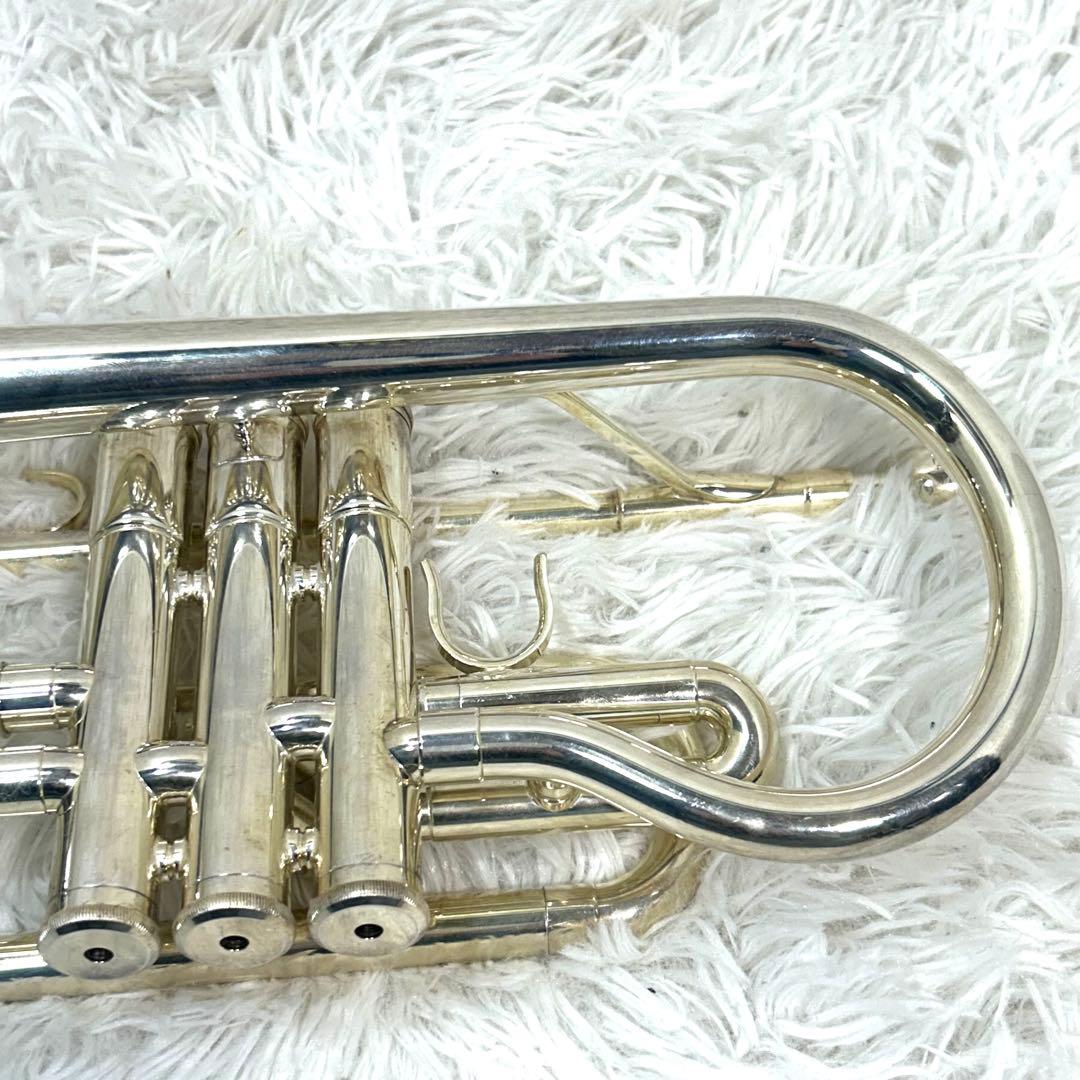 【美品】YAMAHA ヤマハ YCR-3330S コルネット シルバー 動作確認