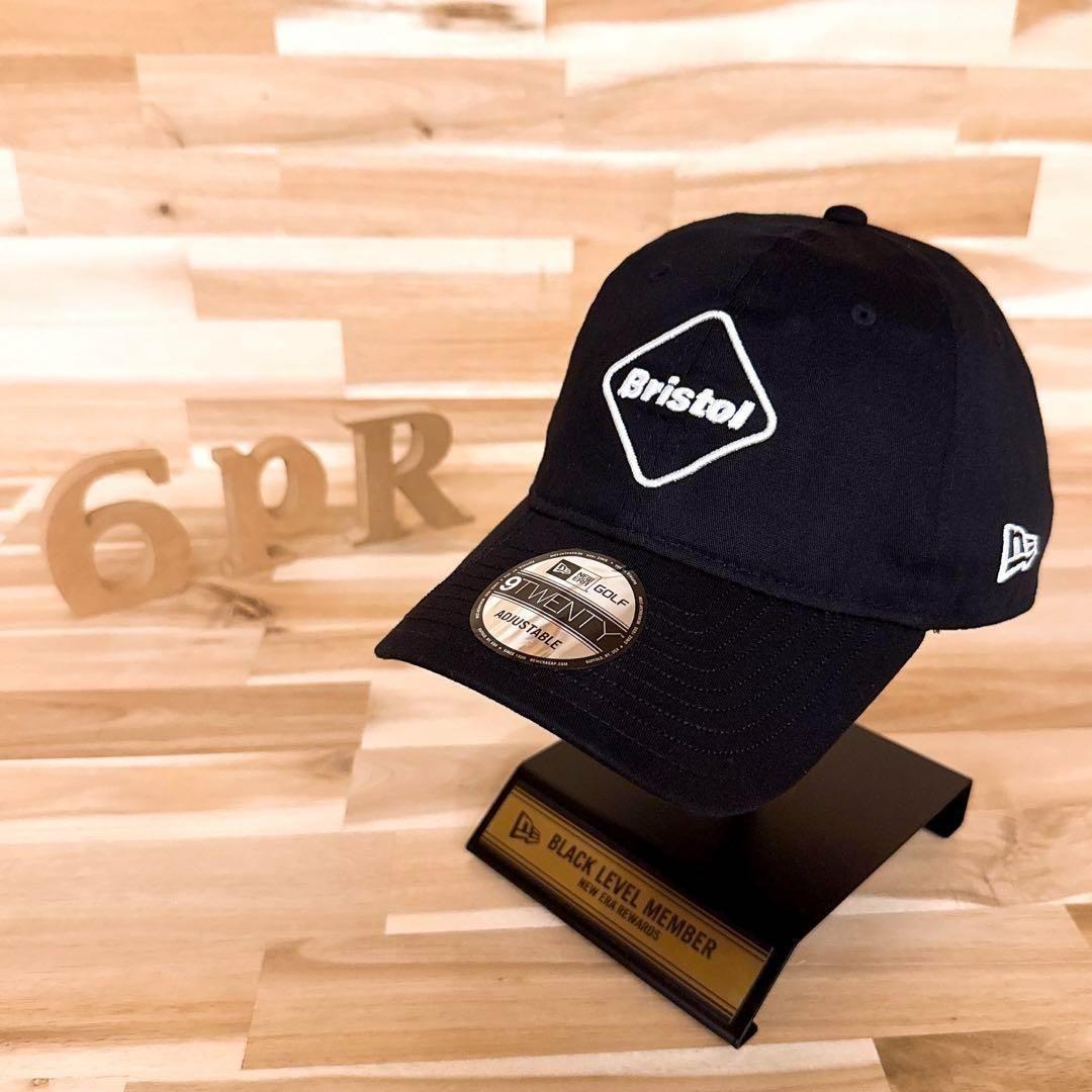 【ニューエラ×エフシーレアルブリストル】コラボ エンブレム ゴルフ キャップ 黒