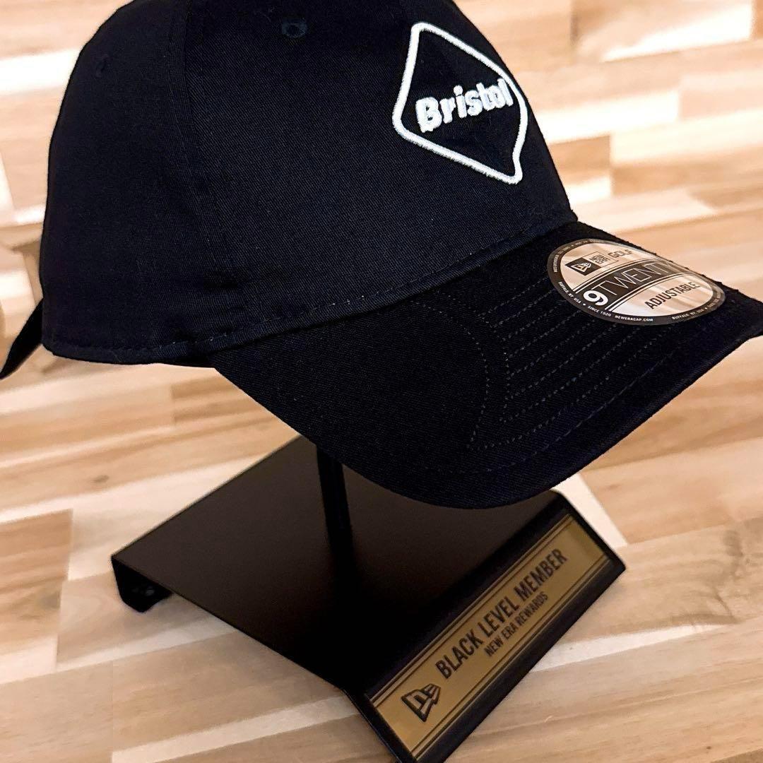 【ニューエラ×エフシーレアルブリストル】コラボ エンブレム ゴルフ キャップ 黒