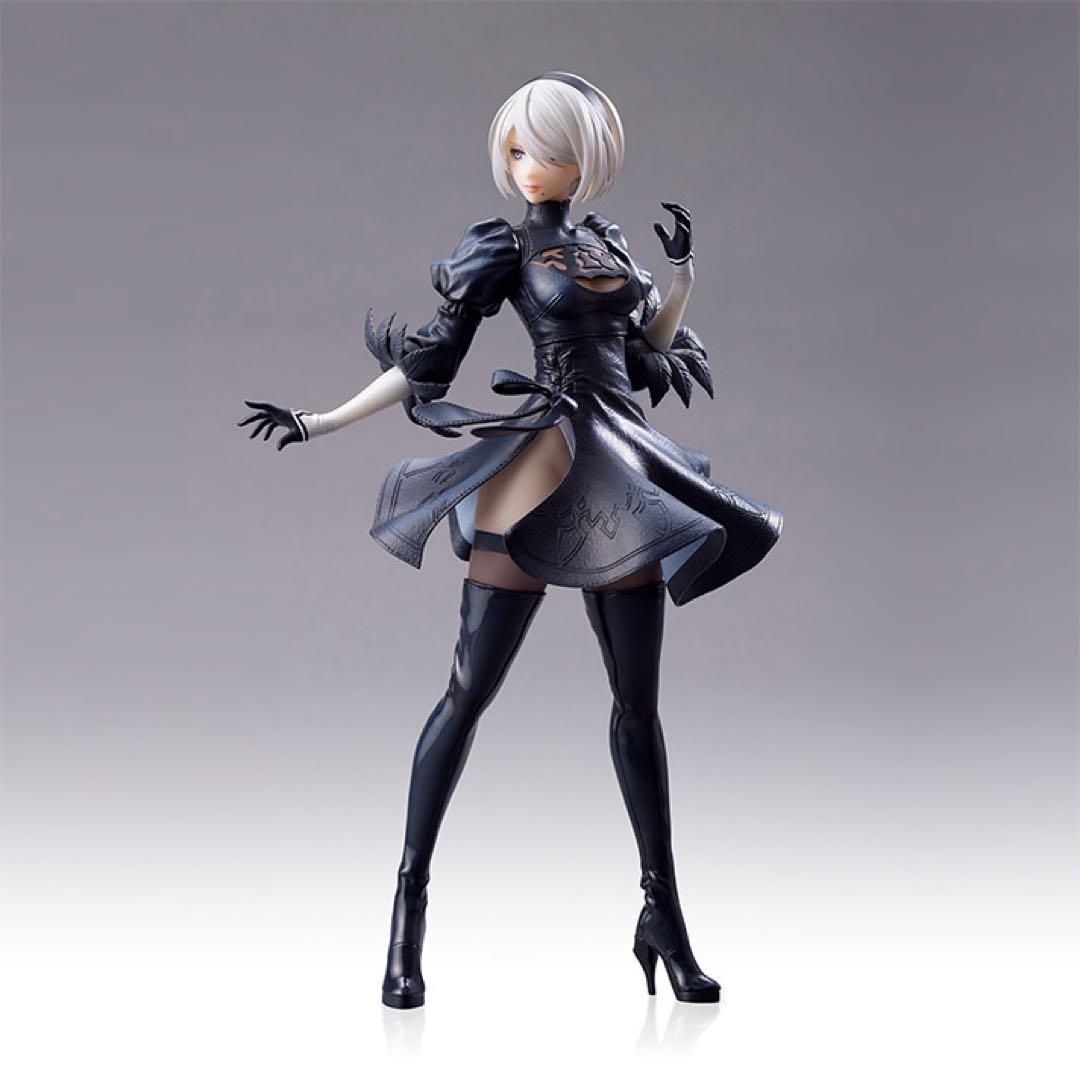 Nier Automata 2B goggle off verと A2
