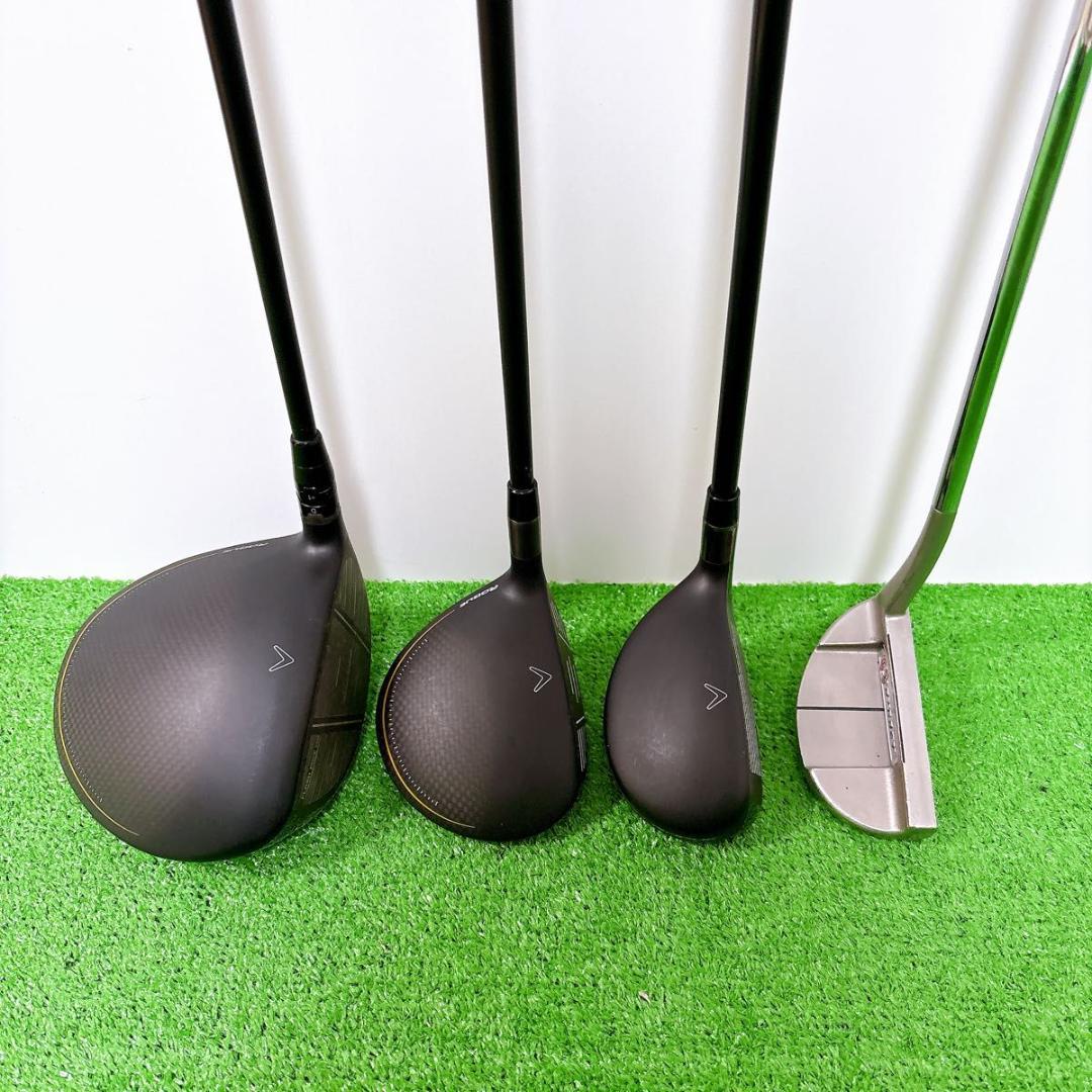 良品 キャロウェイ　ローグST メンズ　ゴルフ 12本 セット S 初心者