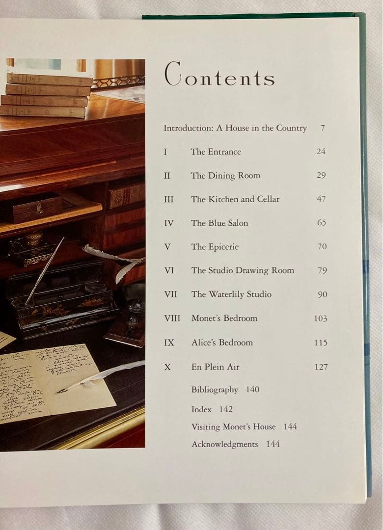 書 MONET'S HOUSE an Impressionist Interior