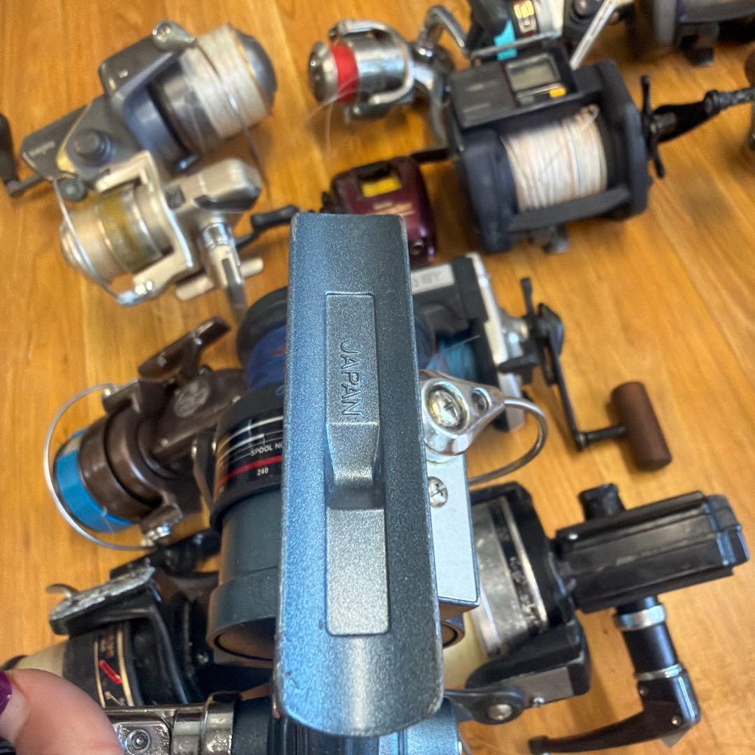 リール おまとめ 21台 動作未確認DAIWA SHIMANO など