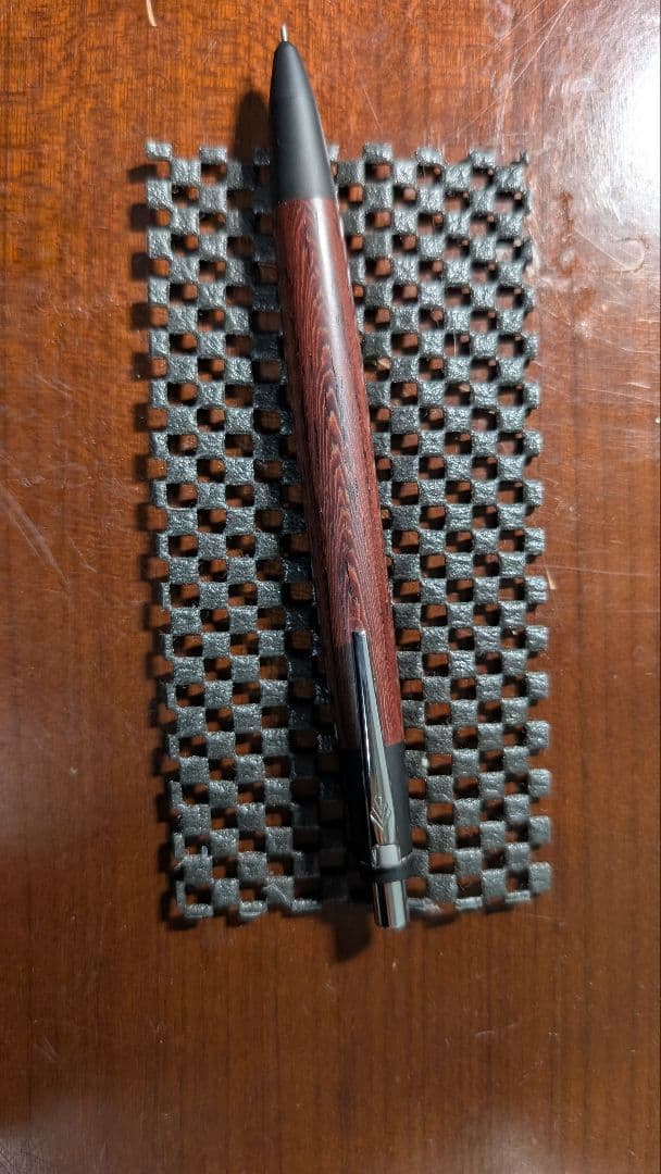 値下げしました 野原工芸 紫檀 木軸シャープペンシル