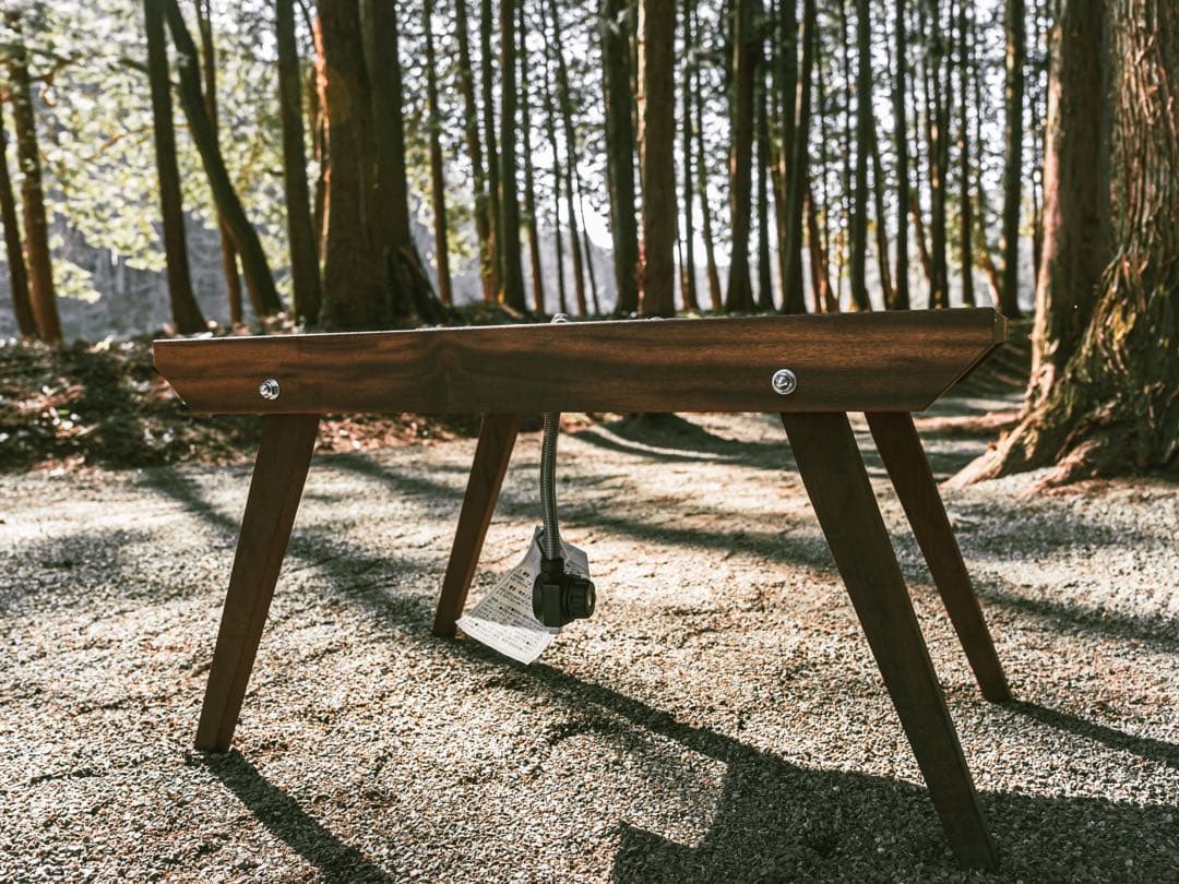 キャンプテーブル　アウトドアテーブル　ウォルナット　日本製