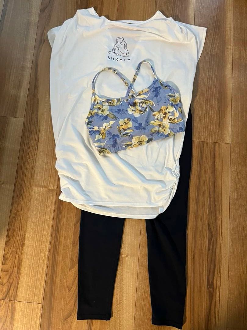 【おまけ付き】SUKALAヨガ　ピラティスウェア　4点セット