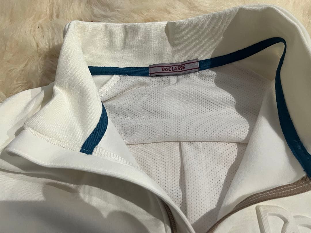 DOCLASSE ヒーター付きホワイトトレーナー サイズMバッテリー付き