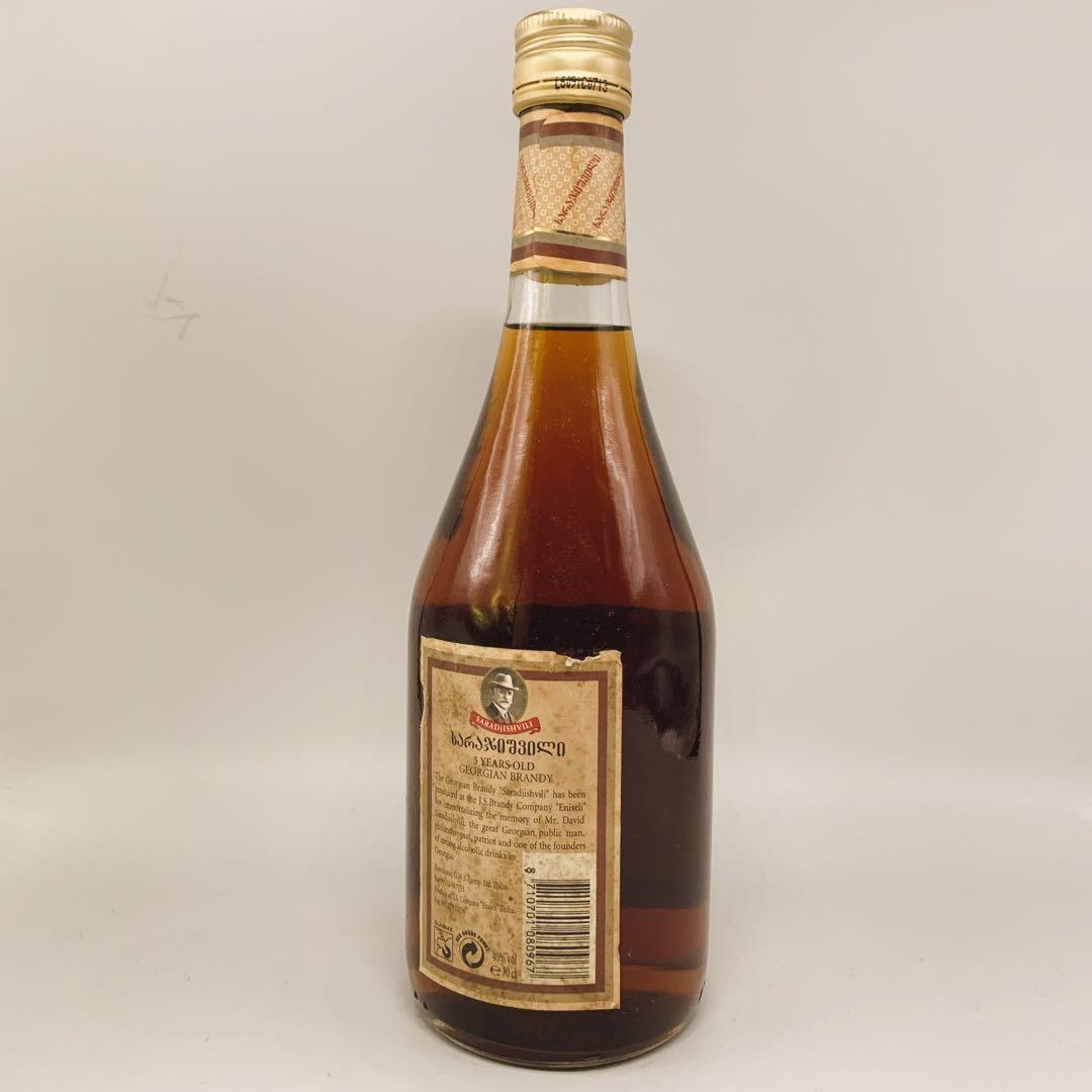 【古酒】サラジシュビリ ジョージア グルジア ブランデー 5年熟成 40%