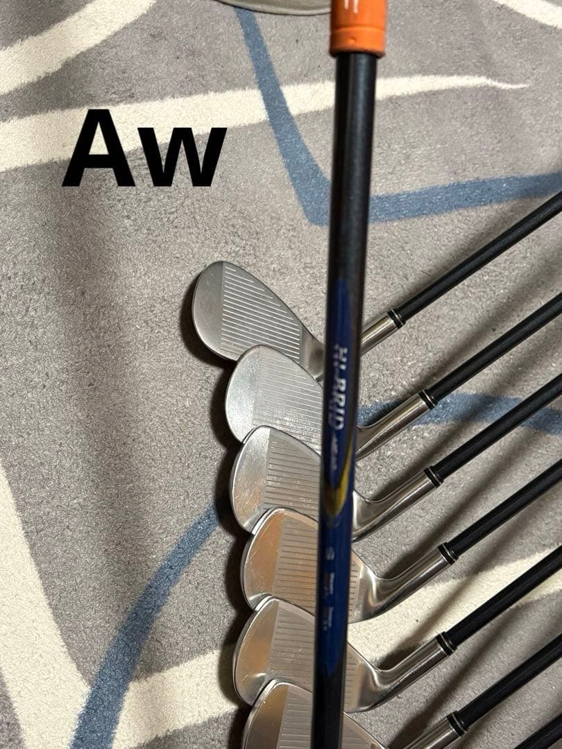 DUNLOP ハイブリッドAutofocus アイアン10本セットゴルフクラブ