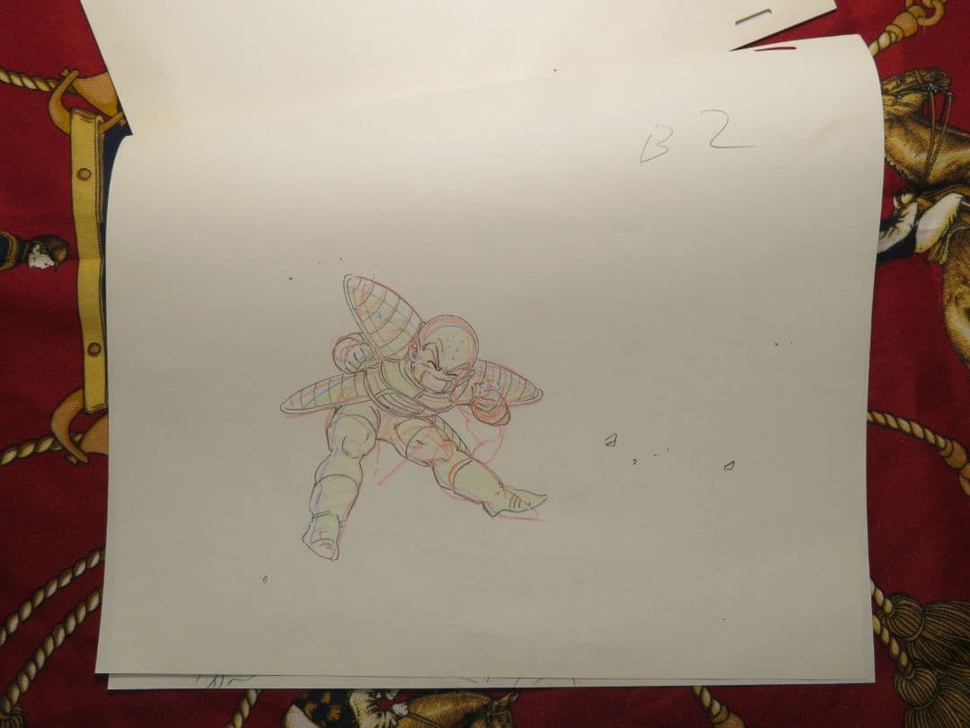 h*i様 ドラゴンボール セル画 原画 悟飯 クリリン 当時物