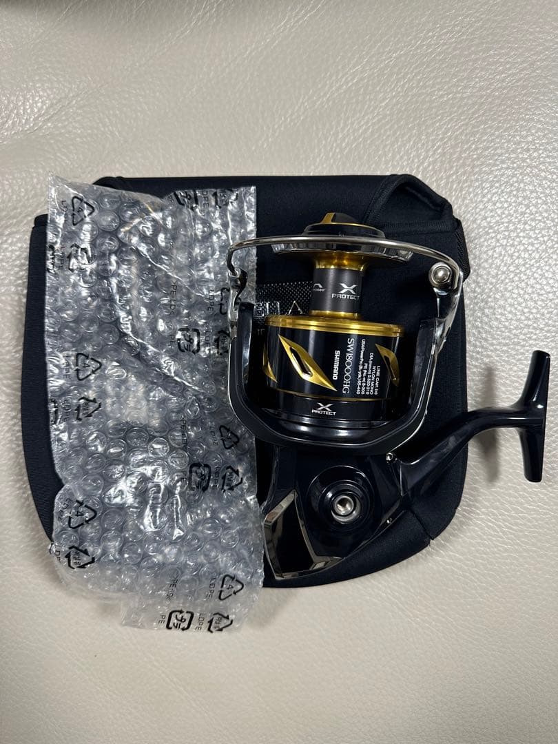 【未使用】20ステラSW18000HG ＋【中古】MC BBパワーハンドル