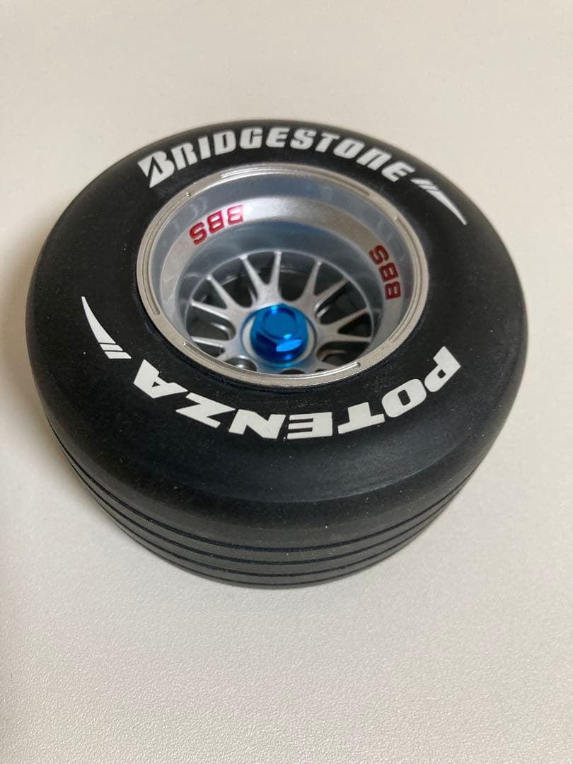 BRIDGESTONE POTENZA BBS タイヤオブジェ