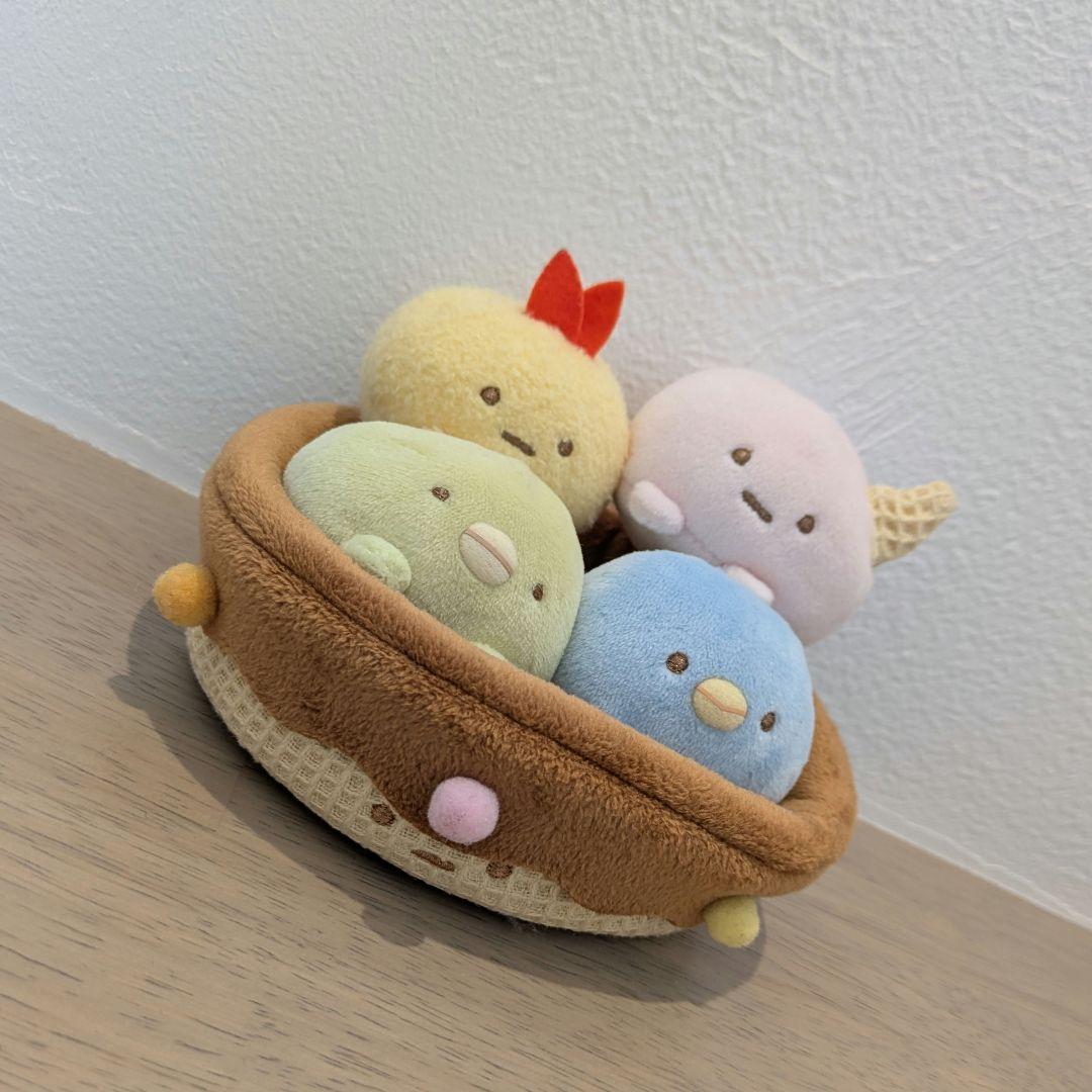 すみっコぐらし　ぺんぺんアイスクリーム　シーンぬいぐるみ【お値下げ】