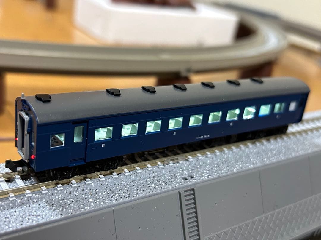 TOMIX ぐんま車両センター旧型客車7両セット 室内灯付き