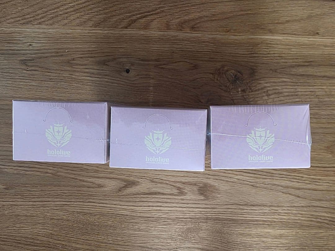 ホロライブカードゲーム　エリートスパーク3BOX　シュリンク付