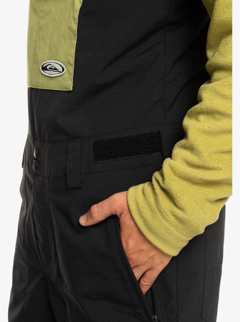 送料無料 新品 QUIKSILVER スノーウェア ビブパンツ M BLK