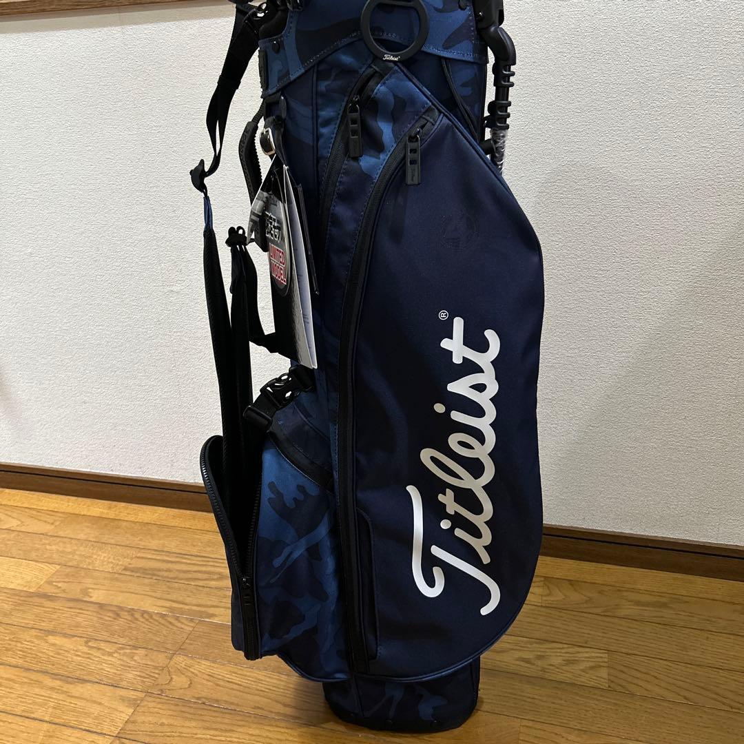 Titleist 限定モデル キャディバッグ ネイビー