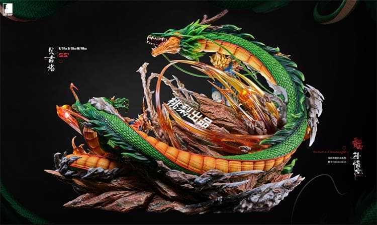 新品未開封『ドラコンボール』 ベジータ　＊　孫悟空　 ガレージキット スタチュー