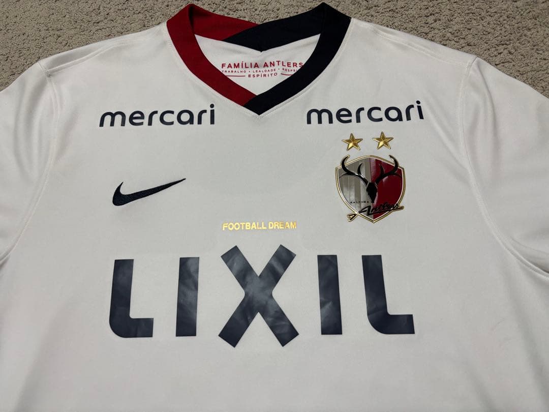 サッカー　鹿島アントラーズ　ナイキ　ユニフォーム