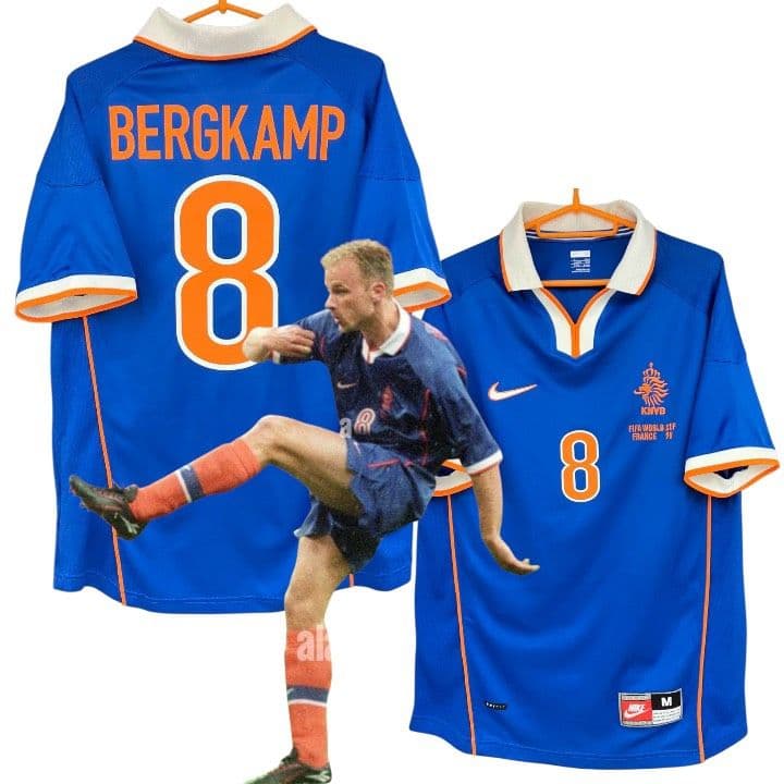 98-99 オランダ代表　ベルカンプ　NIKEオフィシャル　アウェイユニフォーム