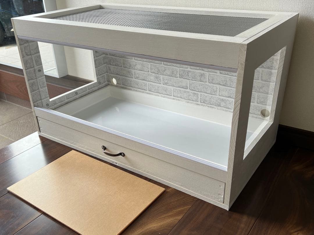 新品　送料込　木製ケージ　ハリネズミ　ハムスター　小動物　カスタムベースにどうぞ