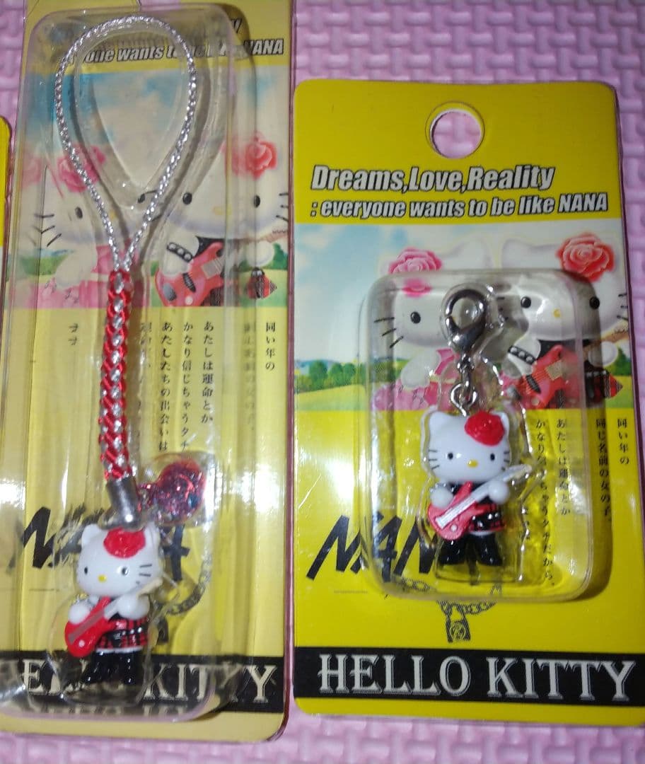 ハローキティ NANA 根付けセット 小松奈々 大崎ナナ レア 矢沢あい★