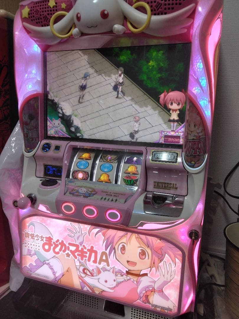 【引き取り限定】まどマギA　スロット実機　不要機付き