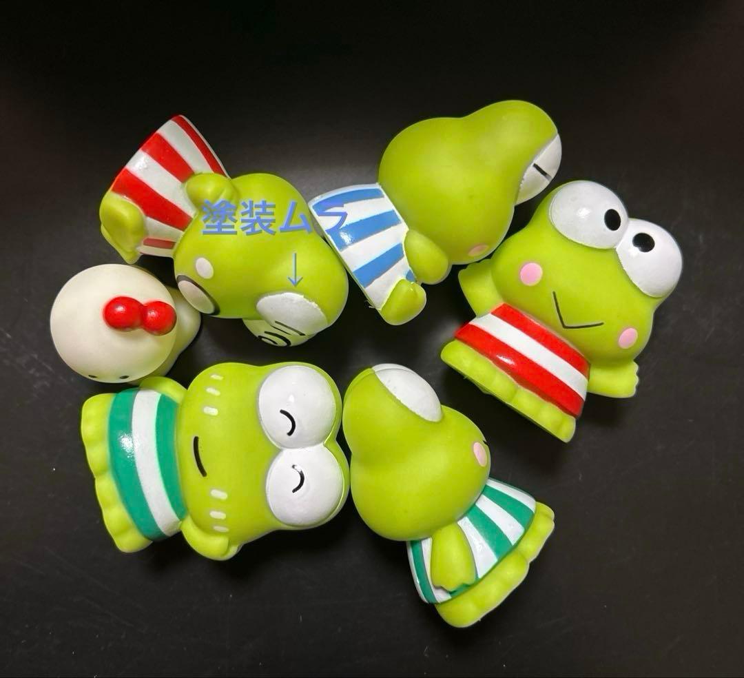 サンリオ　けろけろけろっぴのゆびにんぎょう 指人形　ソフビ　レトロ