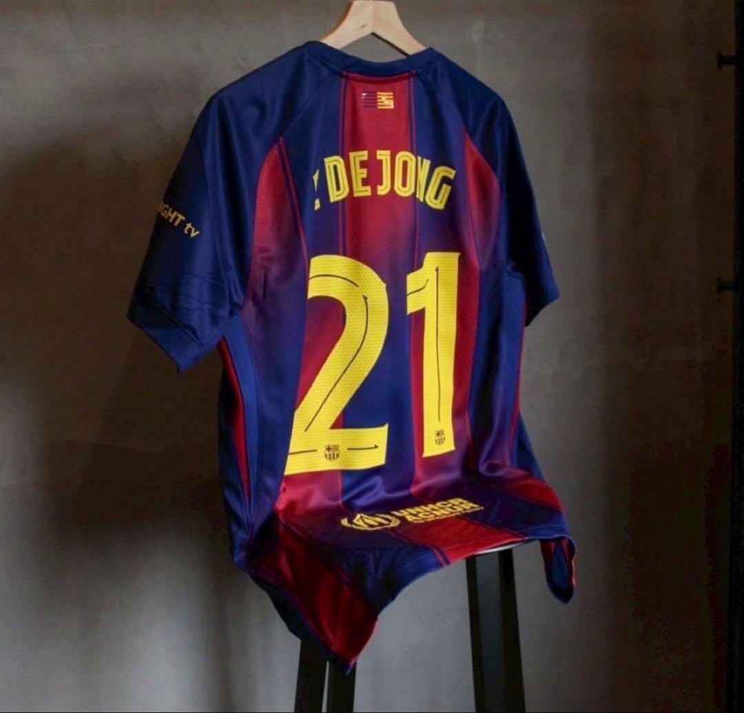 【最終値下げ】FCバルセロナ フランキーデヨング　25／26ユニフォーム