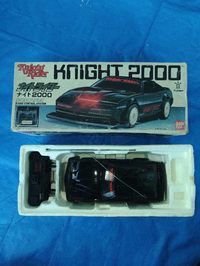 バンダイ　ラジオトロン　ナイトライダー　ナイト2000　ラジコン
