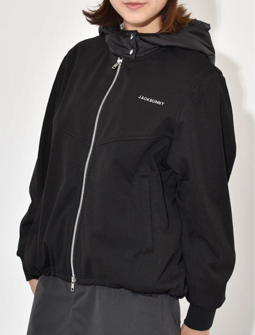 即日発送　新品30800円　パーリーゲイツ　ジャックバニー　フリースジャケット黒