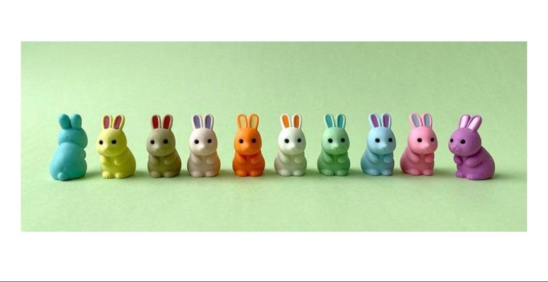 限定復活！☆伊東屋銀座店限定☆イワコー×伊東屋 限定ガチャ うさぎ全10色セット