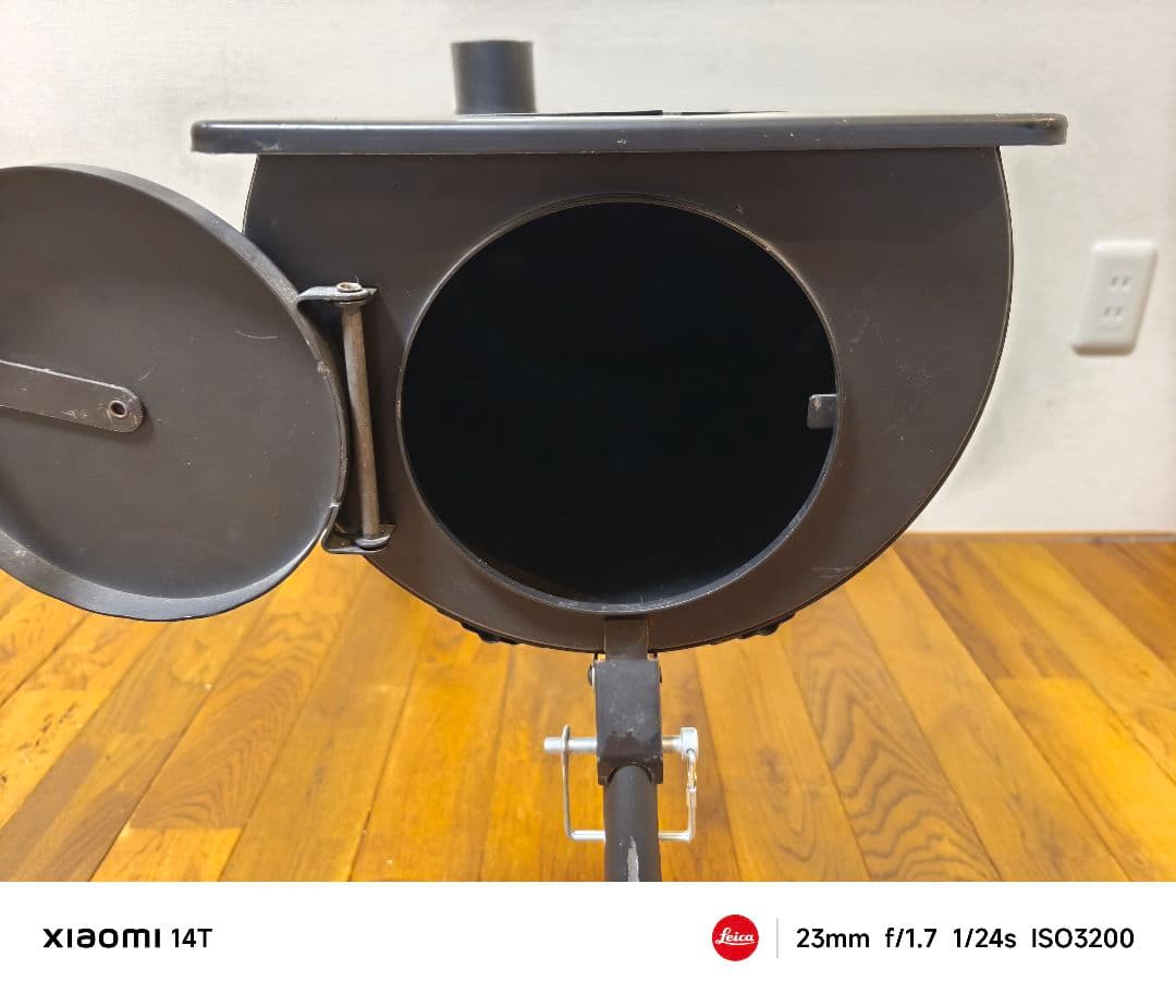 【新品未使用品】北欧高級アウトドアブランド ローベンス 薪ストーブvolcano