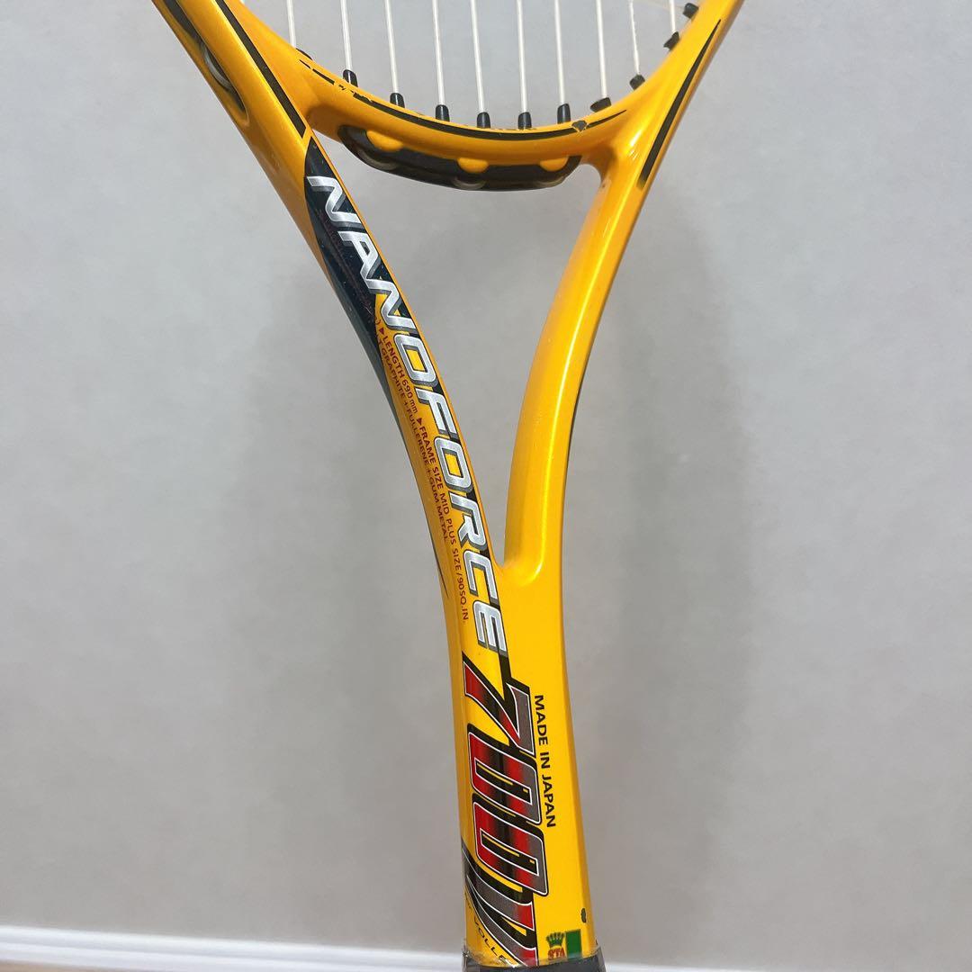 ヨネックス　ナノフォース　700v　ソフトテニス　ラケット