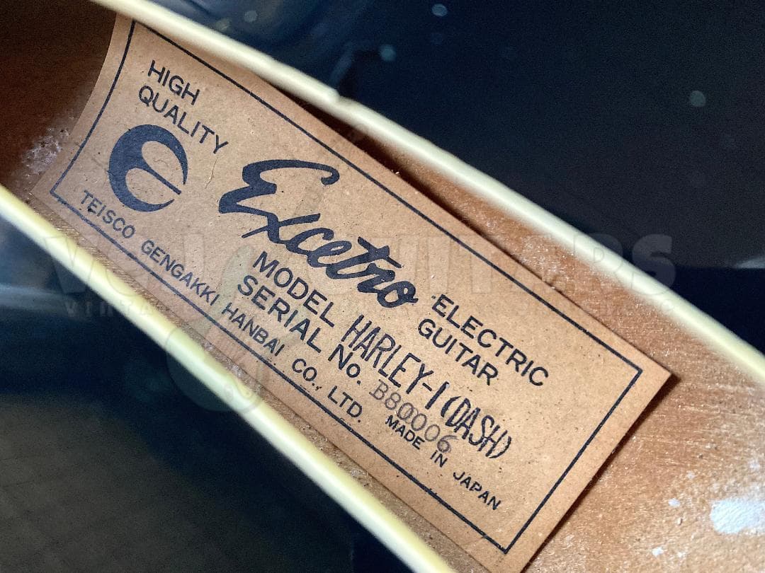 ギター EXCETRO HARLEY-1 DASH 1960s RARE