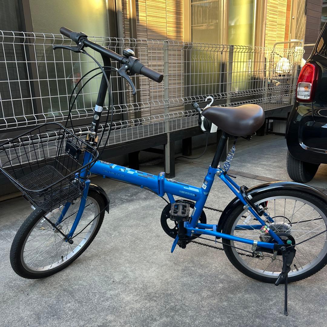 折りたたみ式自転車 CASULY 20インチ ［草加市受取りの方のみ］