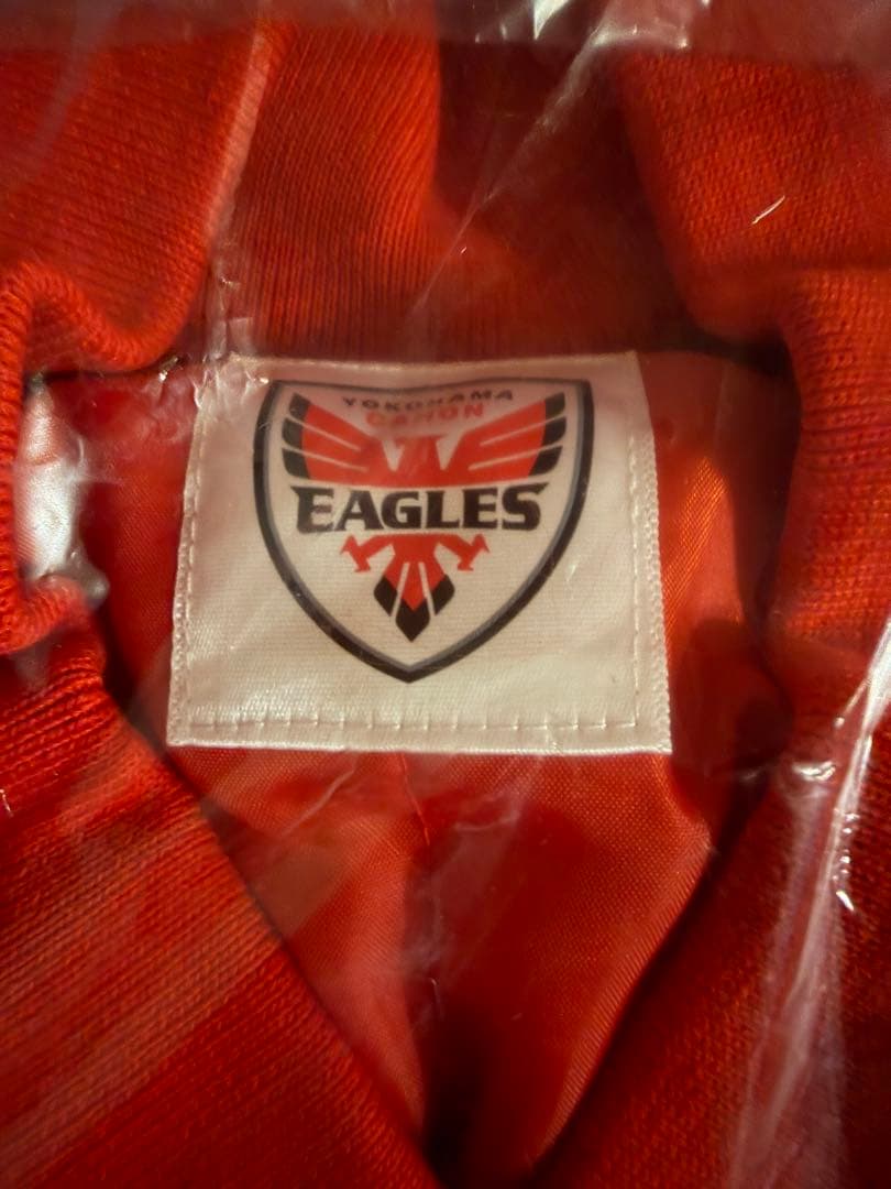 (非売品) 横浜キャノンイーグルス 赤い中綿入りスタジャン