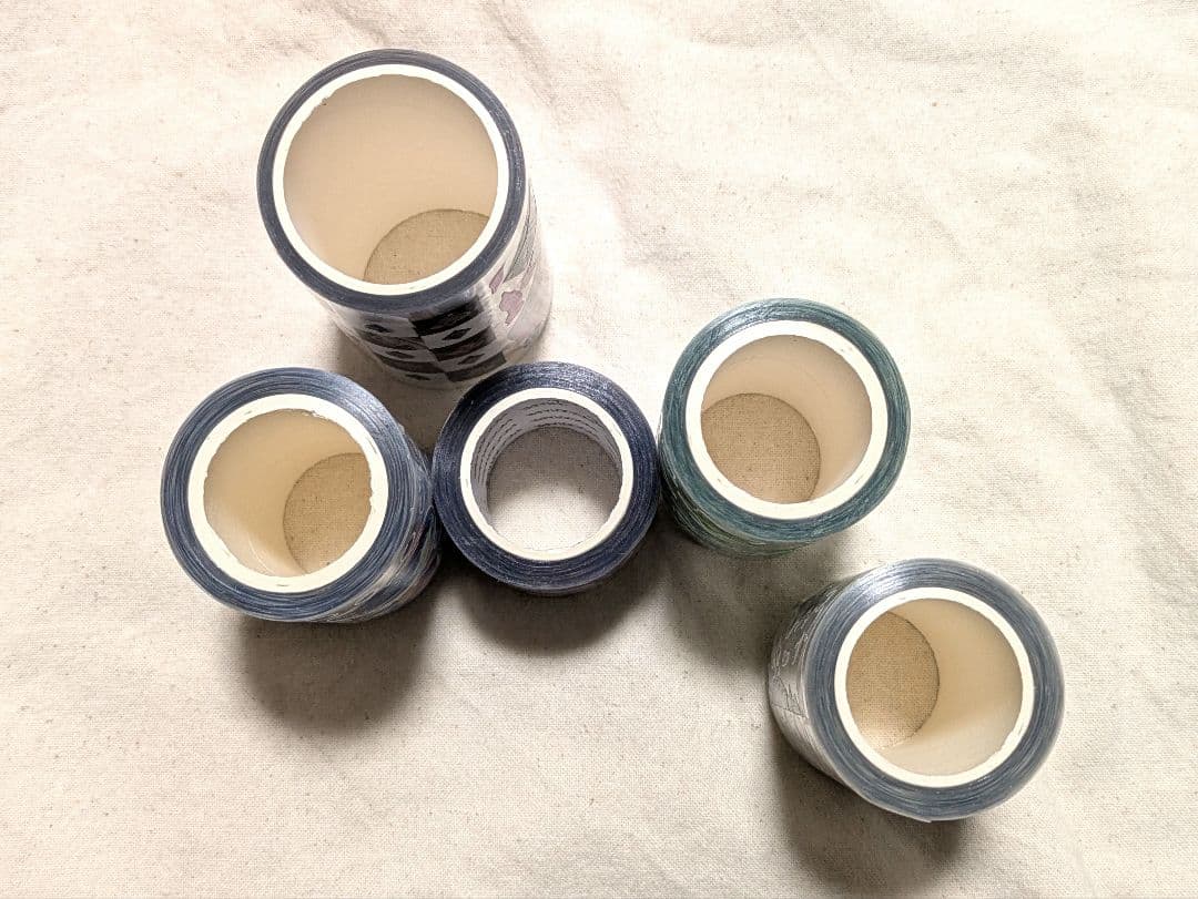 【匿名配送】新品＆中古巻き☆海外マステまとめ売り