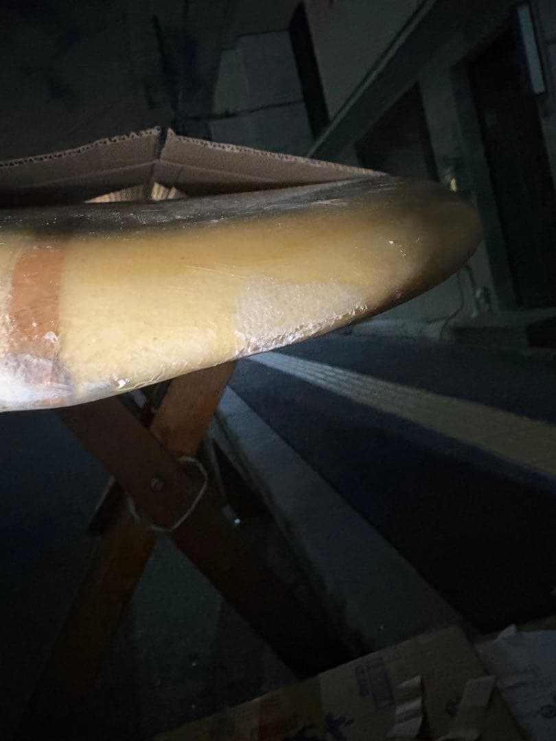 フレッチャーシエープ9ロングボード 赤いストライプ