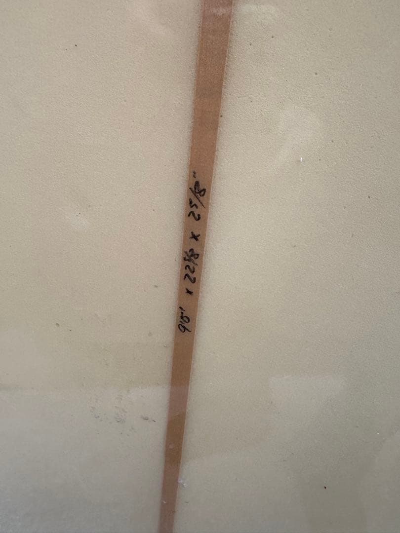 フレッチャーシエープ9ロングボード 赤いストライプ