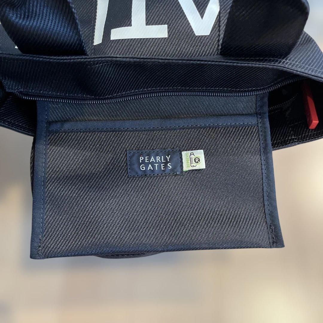 PEARLY GATES 黒 トートバッグ