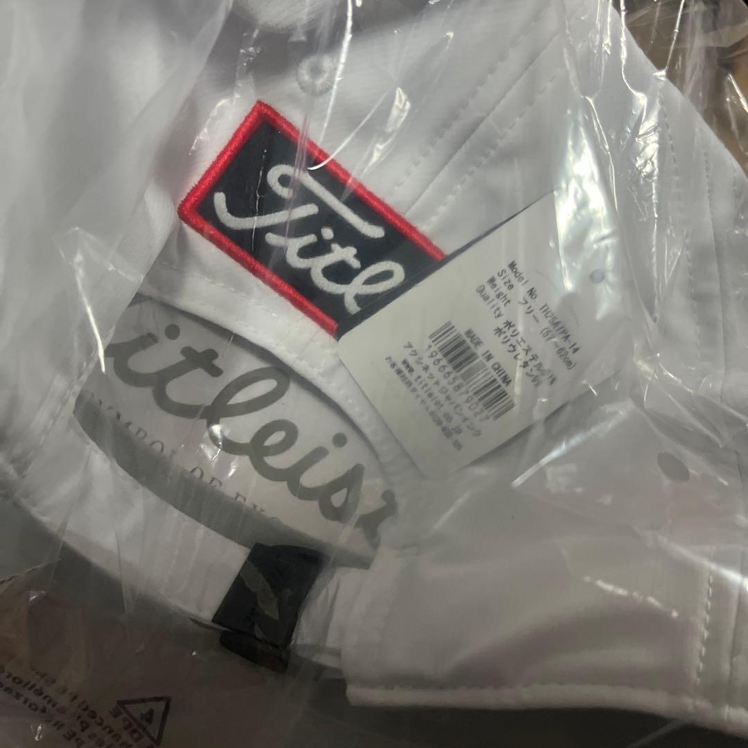Titleist ホワイトキャップ 未使用＋タイトリストボール1ダース