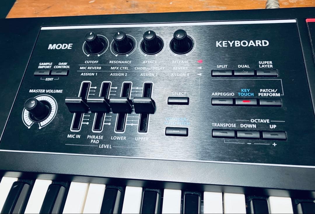 Roland JUNO-DS61 電子ピアノキーボード美品　動作確認済み　DAW