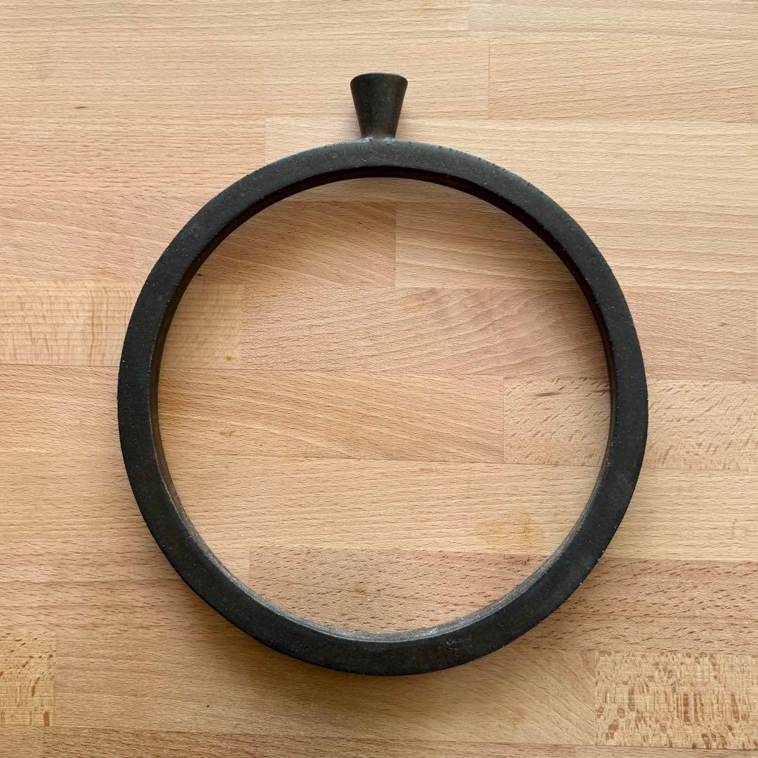 陶芸家 田中啓一 円形 一輪挿し 花器