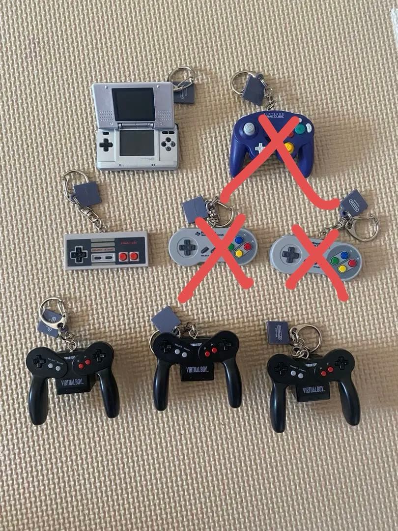 【箱あり】任天堂ミュージアム限定　キーホルダー 5点